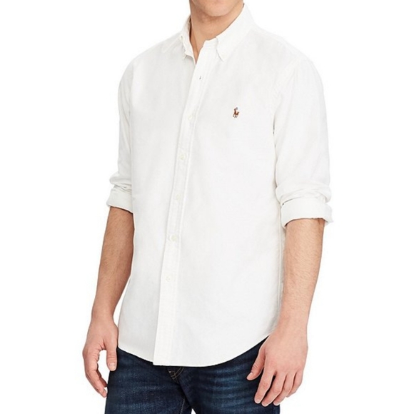 Ralph Lauren Other - Mens Ralph Lauren classic white oxford size 10